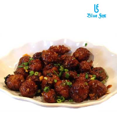 "Veg Manchurian - (1 plate) (Veg)(Blue Fox) - Click here to View more details about this Product